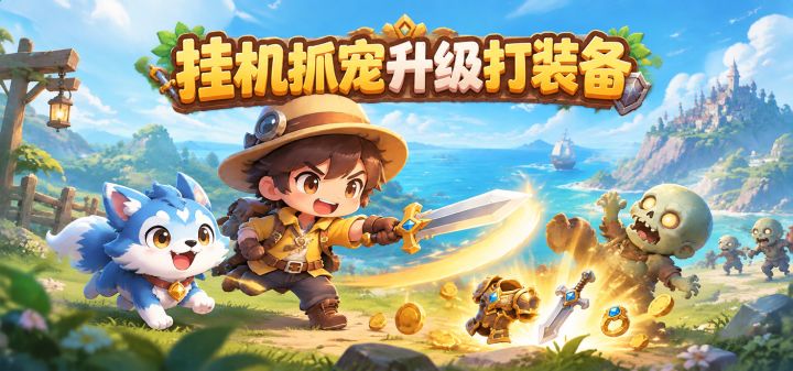 挂机抓宠升级打装备 封面