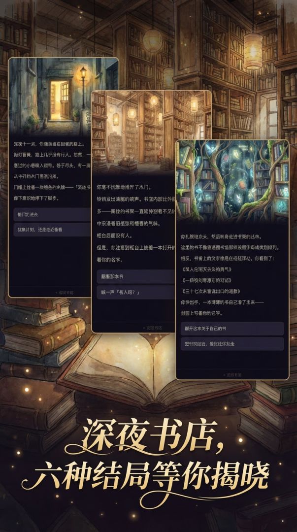深夜书店游戏截图