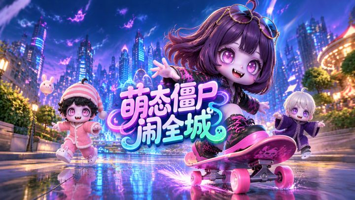 萌态僵尸闹全城 封面