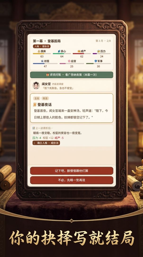 女帝模拟器:凤临天下游戏截图
