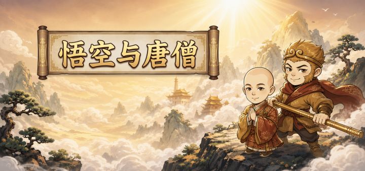 悟空与唐僧 封面