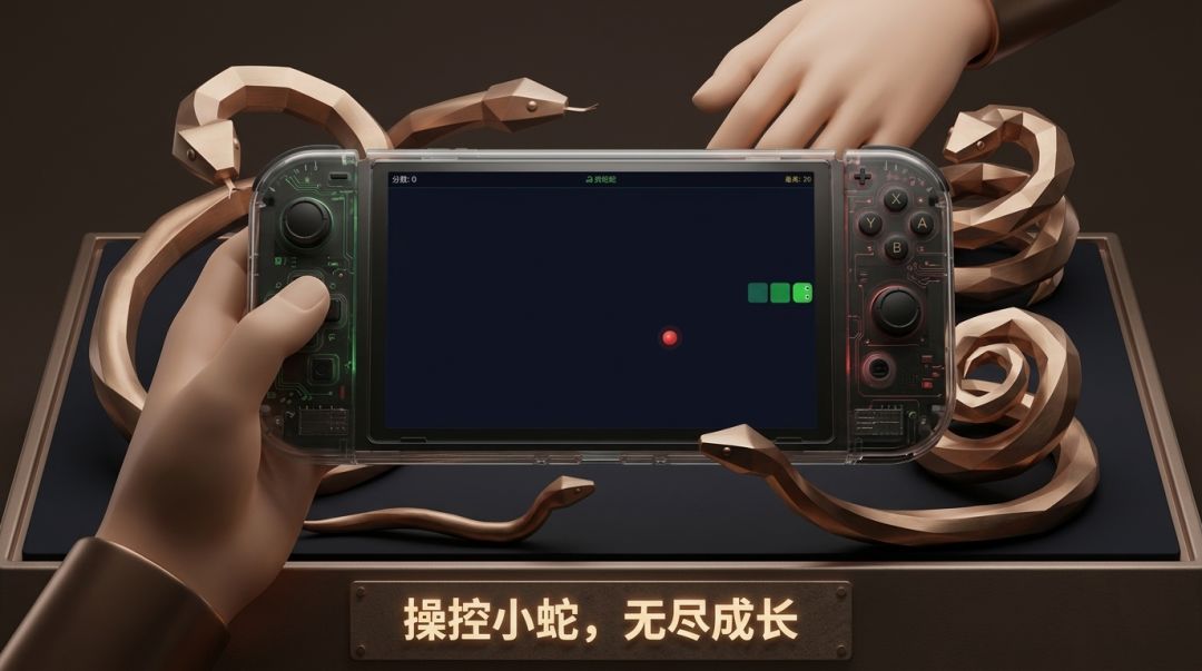 贪吃蛇游戏截图