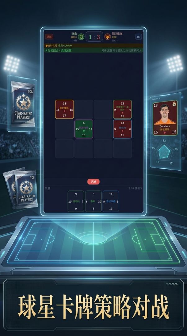 TCG足球对决游戏截图