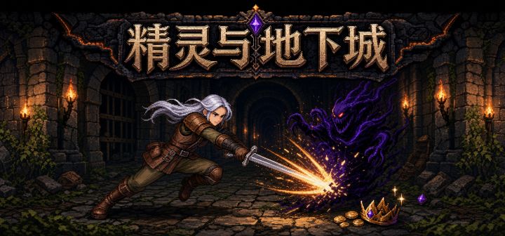 精灵与地下城 封面