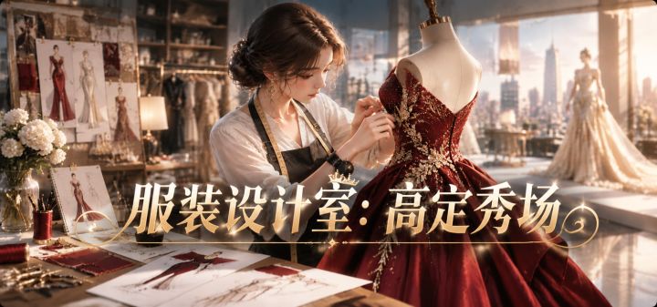 服装设计室：高定秀场 封面