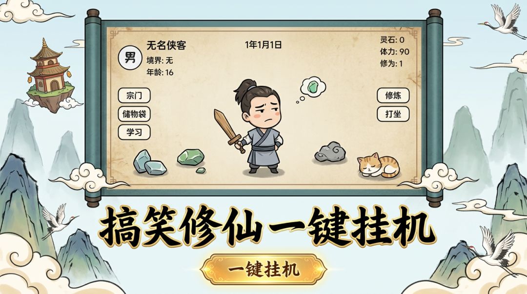 搞笑修闲游戏截图