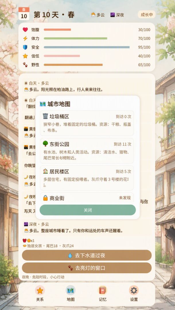 小橘猫的城市日记游戏截图