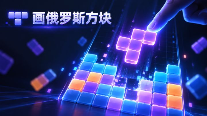 画俄罗斯方块 封面