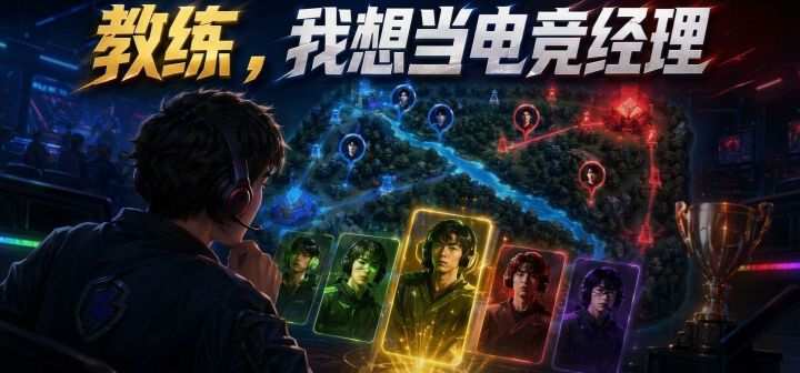 教练，我想当电竞经理 封面