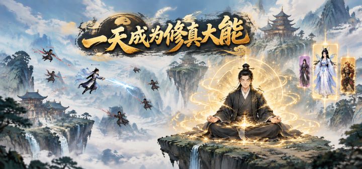 一天成为修真大能 封面