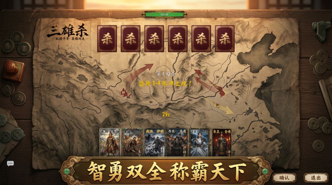 三雄杀游戏截图