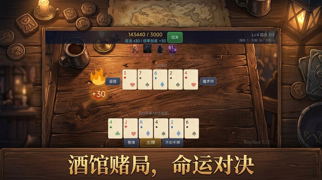 诡运牌手 Rogue Poker游戏截图