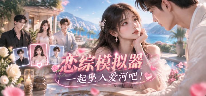恋综模拟器:一起坠入爱河吧! 封面