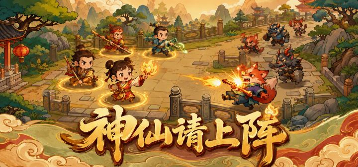 神仙请上阵 封面