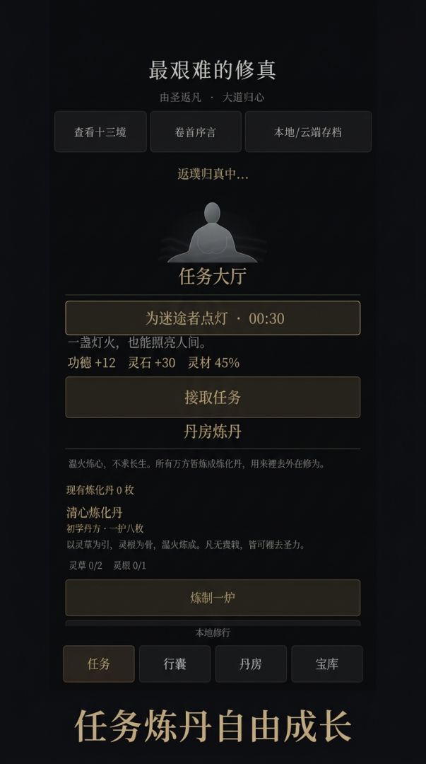 最艰难的修真游戏截图