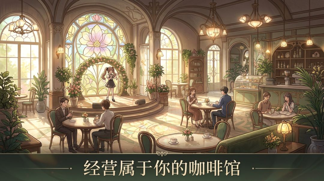 偶像咖啡厅游戏截图