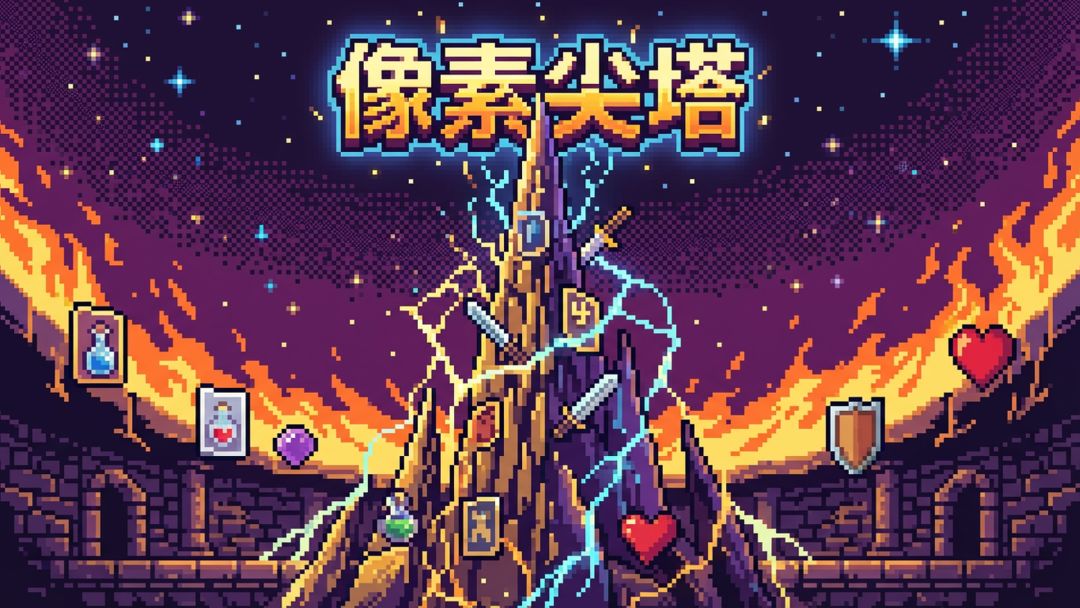 像素尖塔游戏截图