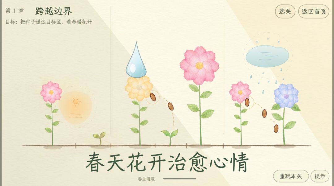纸上春生游戏截图