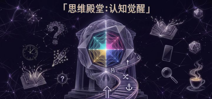 思维殿堂：认知觉醒 封面
