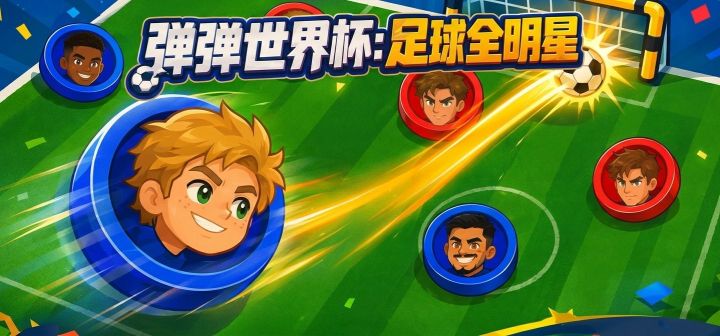 弹弹世界杯：足球全明星 封面