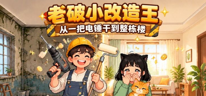 老破小改造王:从一把电锤干到整栋楼 封面