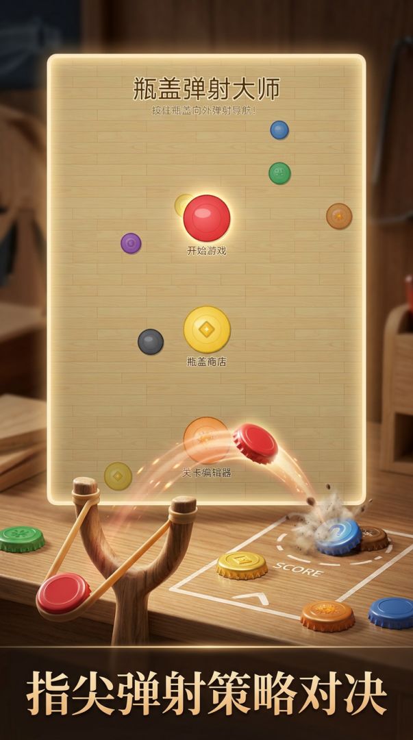 瓶盖弹射大师游戏截图