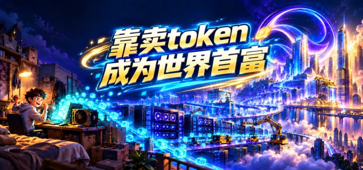 靠卖token成为世界首富 封面
