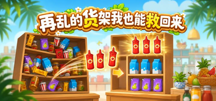 再乱的货架我也能救回来 封面