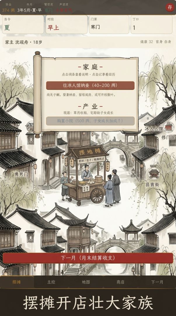 从摆摊开始游戏截图
