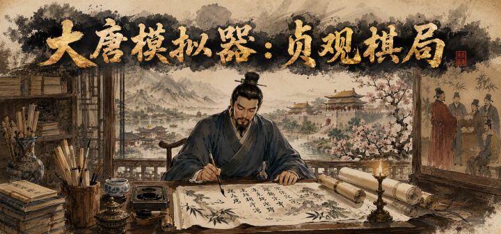 大唐模拟器：贞观棋局 封面