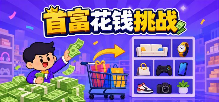 首富花钱挑战 封面