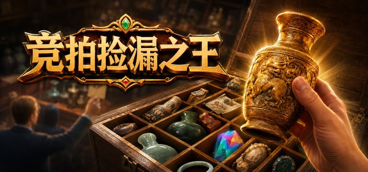 竞拍捡漏之王 封面