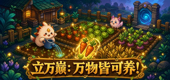 立万巅:万物皆可养! 封面