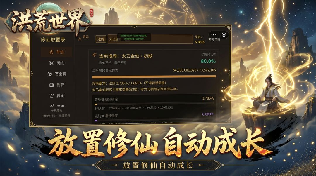 洪荒世界游戏截图