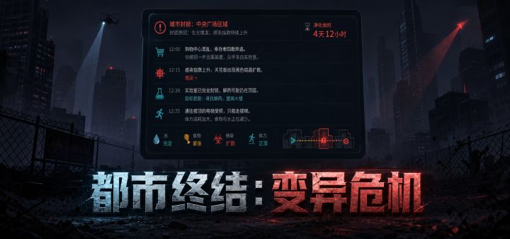 都市终结：变异危机 封面