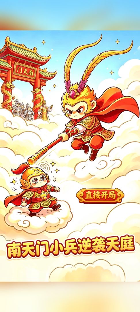 我一个南天门小兵你让我去挡齐天大圣？游戏截图