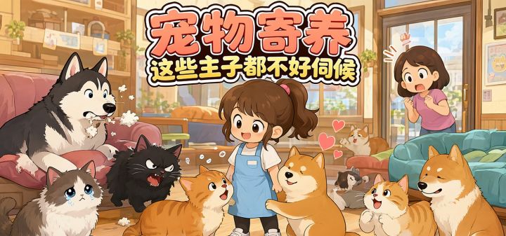 宠物寄养：这些主子都不好伺候 封面