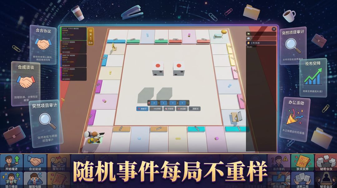 职场大富翁游戏截图