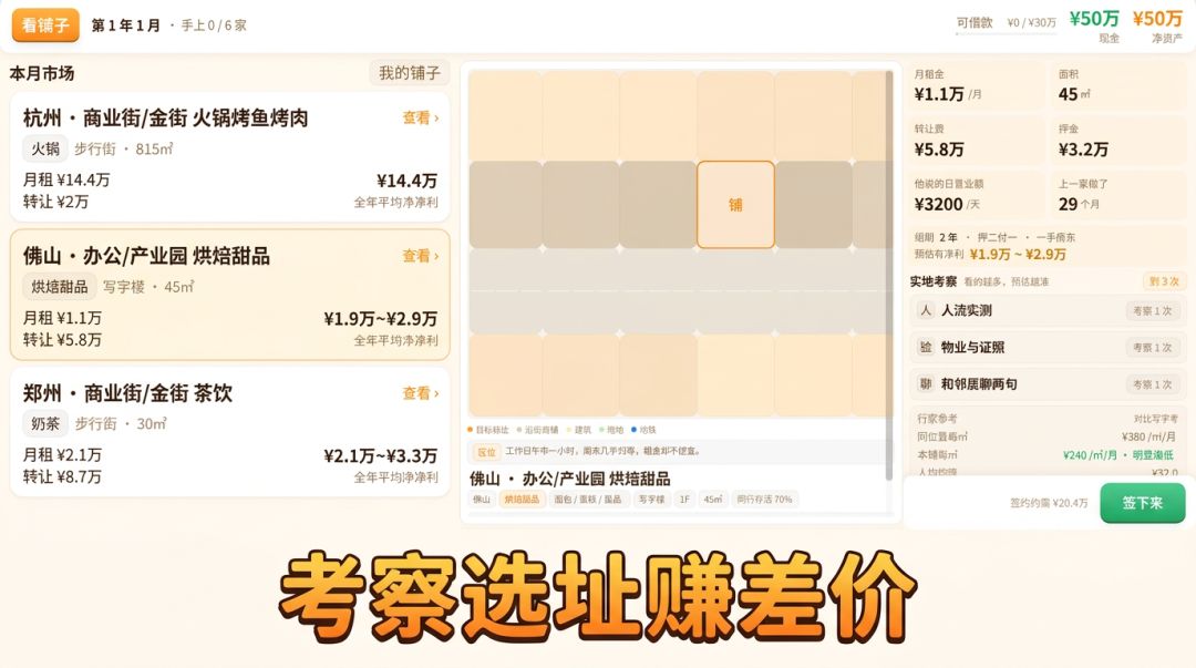 你来看铺子游戏截图