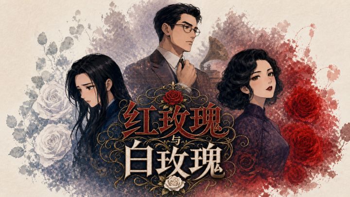 红玫瑰与白玫瑰 封面