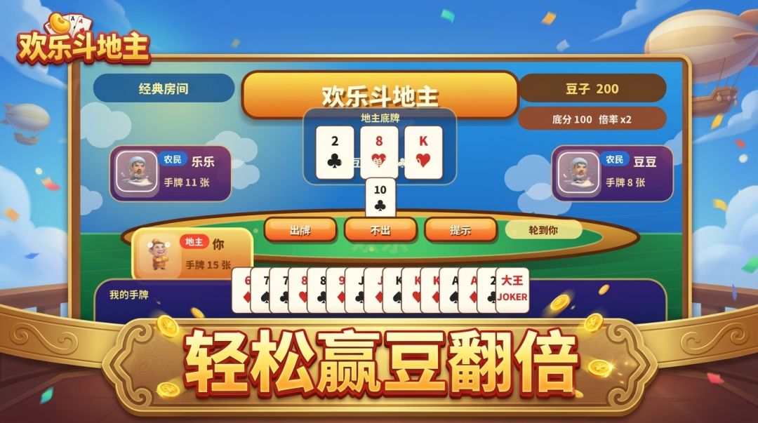 欢乐斗地主游戏截图
