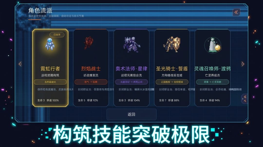 霓虹火力突围游戏截图