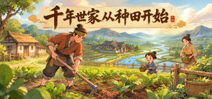 千年世家从种田开始 封面
