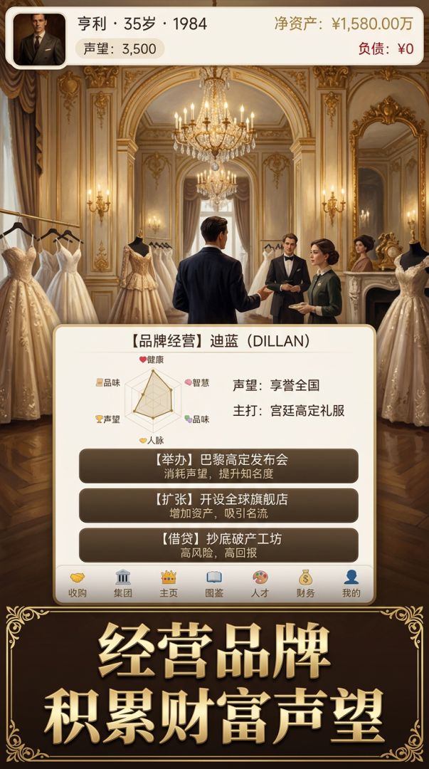 奢侈品大亨:从借债抄底到时尚帝王游戏截图