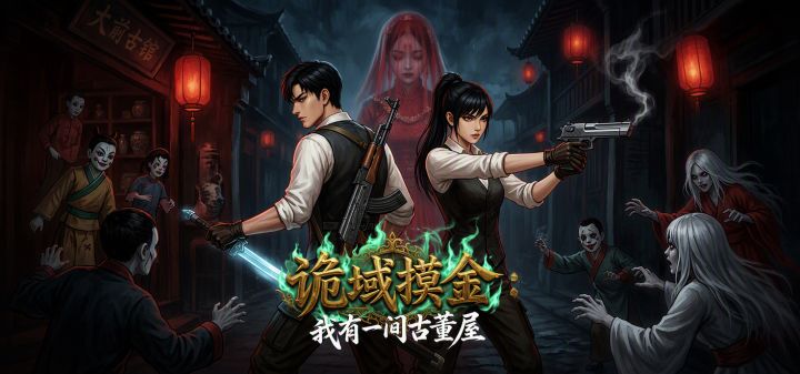 诡域摸金:我有一间古董屋 封面
