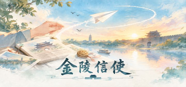 金陵信使 封面