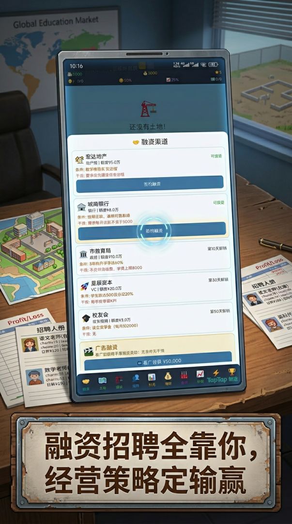 校园帝国:校长与老板游戏截图