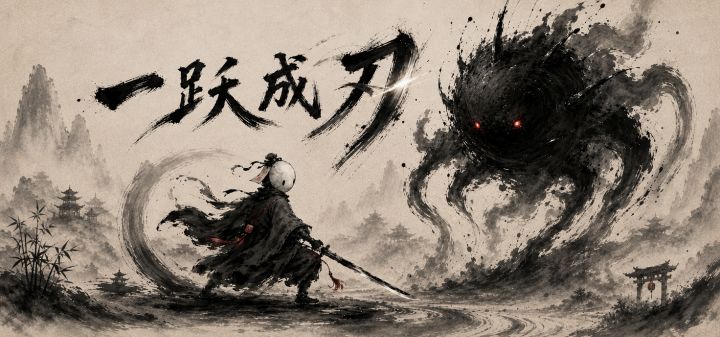 一跃成刃 封面