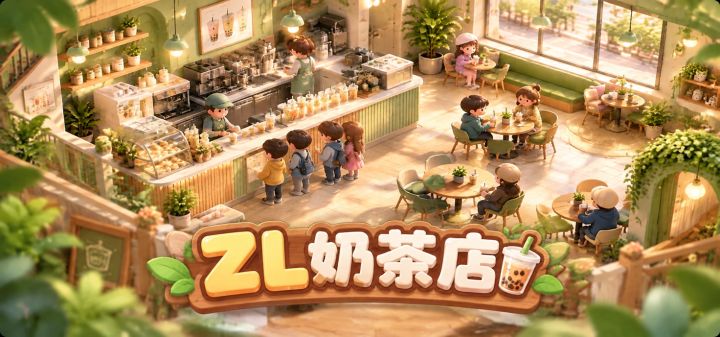 ZL奶茶店 封面