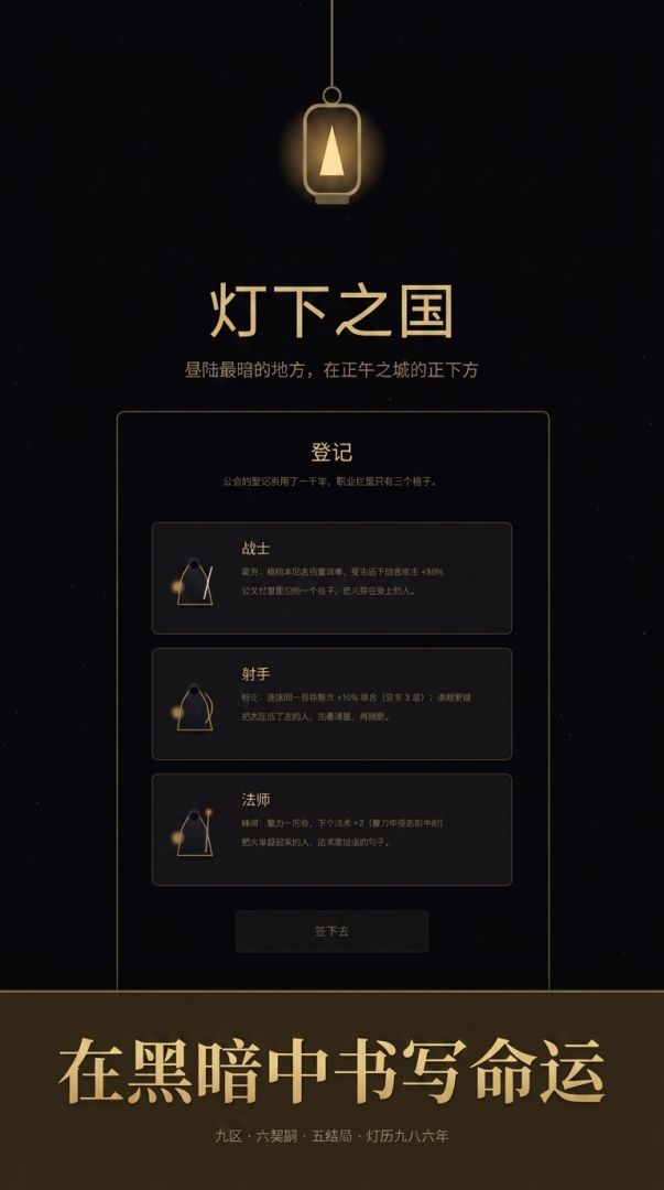 灯下之国游戏截图